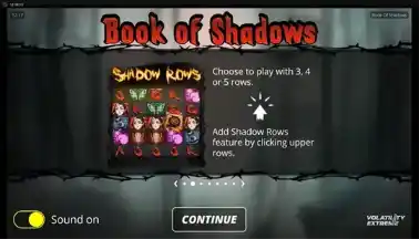 Book of Shadows - σύμβολα πρόσθετων